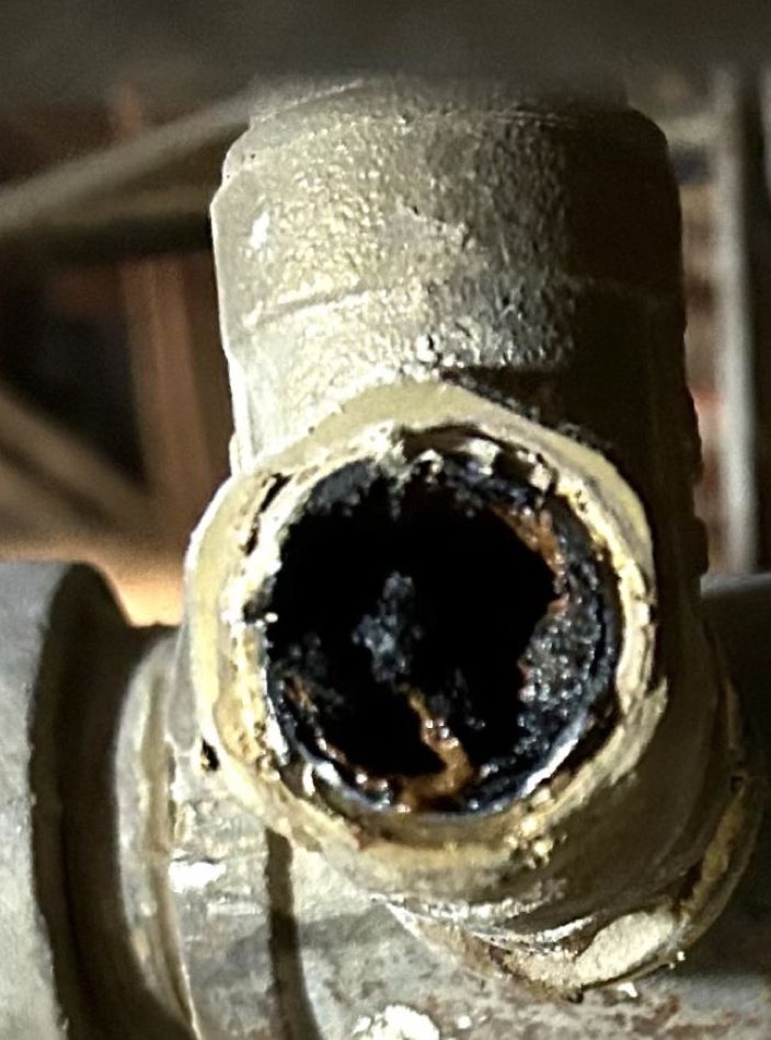 Photograph of a documented condition in an Archuleta School District building