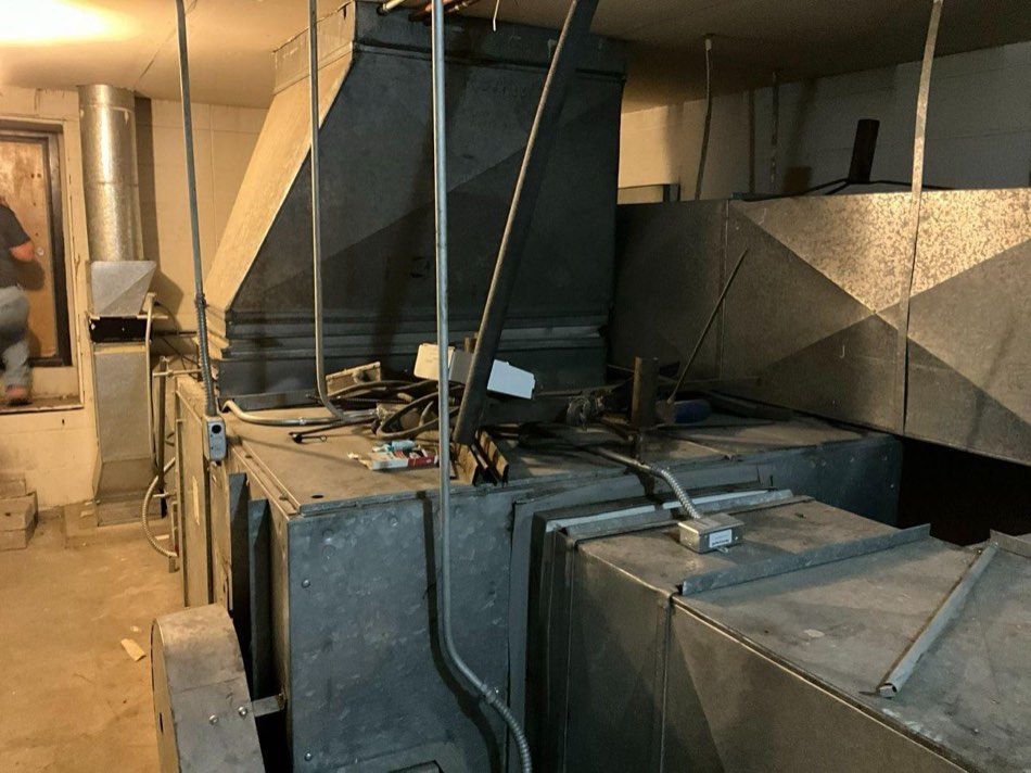 Photograph of a documented condition in an Archuleta School District building
